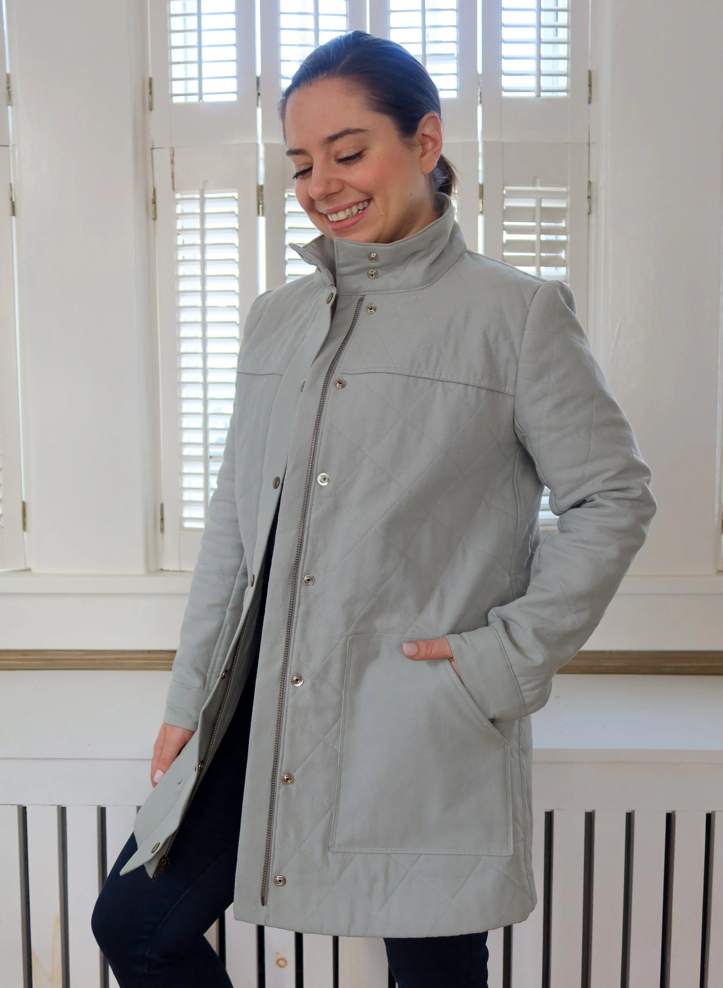 Quilted Kelly Anorak — Trish Stitched